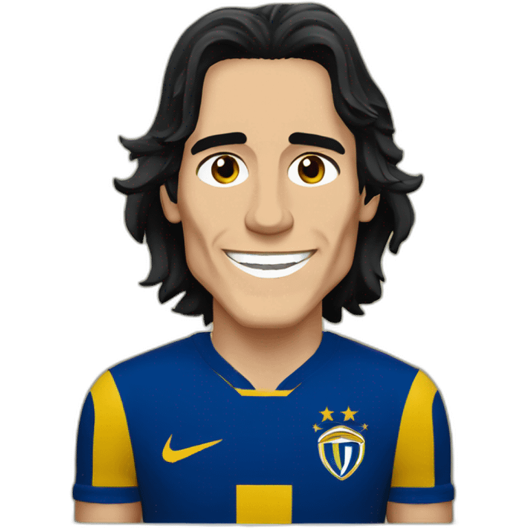 Boca juniros libertadores cavani emoji