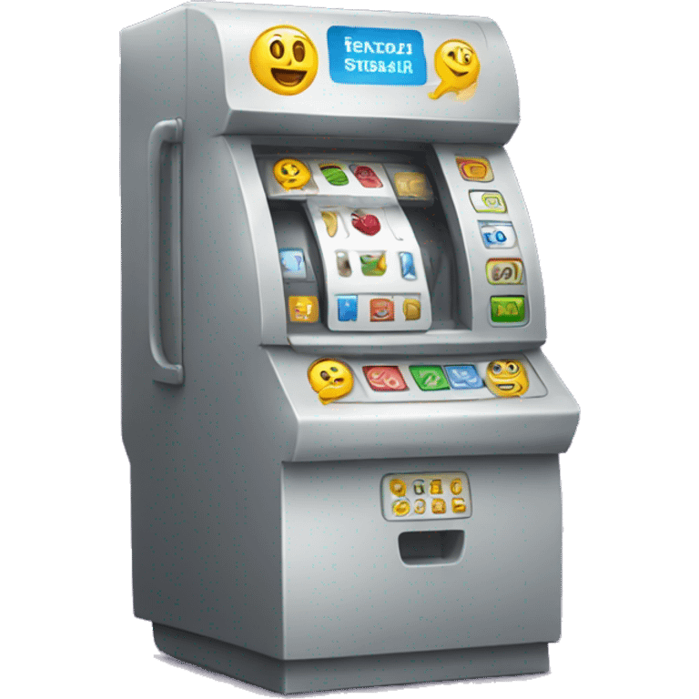 selling machine emoji