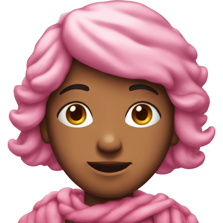 Pink chritsmas  emoji