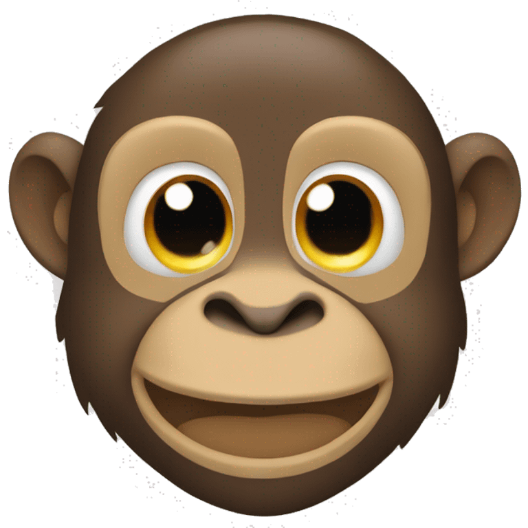 Monkey breakcancing on its hed emoji