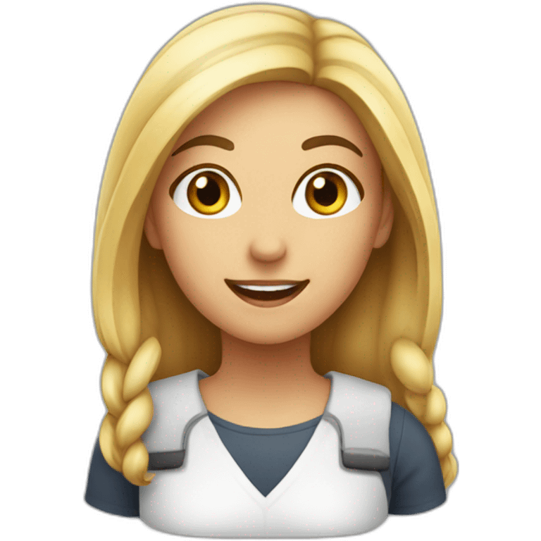 girl-delivery-Christmas-happy-blackfriday emoji