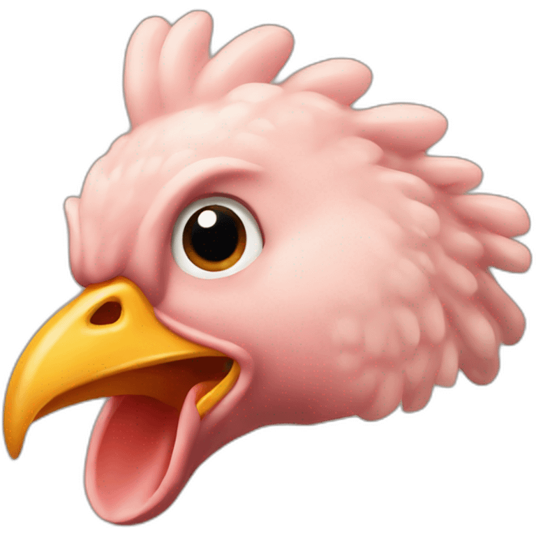 chicken meat emoji