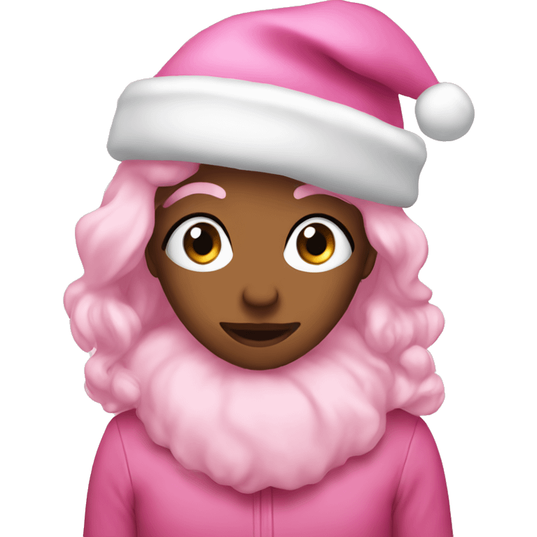 Pink Christmas  emoji