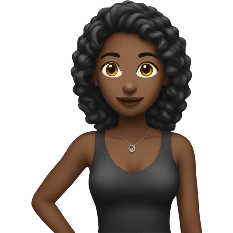 black girl emoji