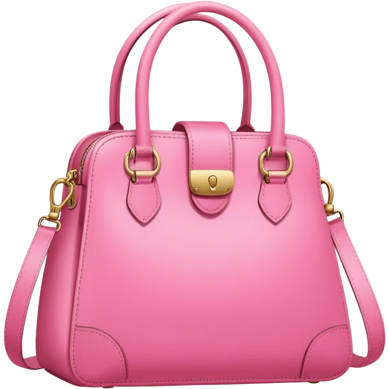 Bag jacquemus pink emoji