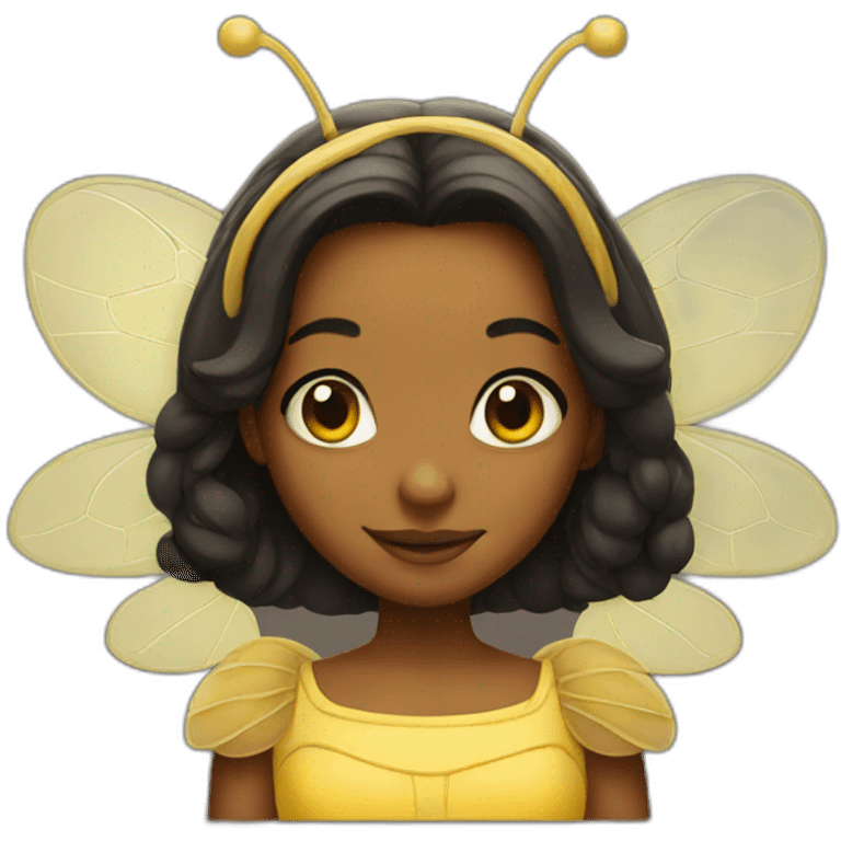 Bee princess emoji