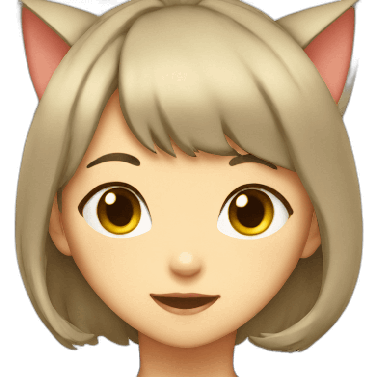 anime catgirl emoji