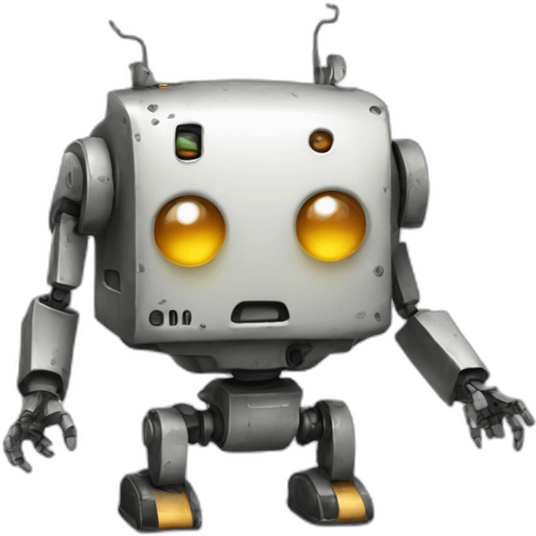 a Naughty robots emoji