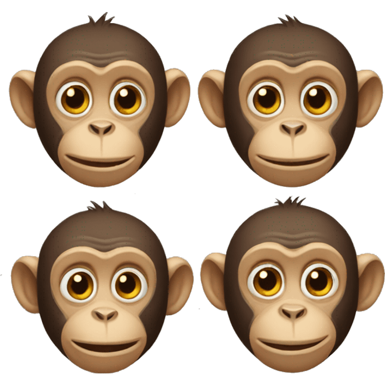 Monkeys emoji