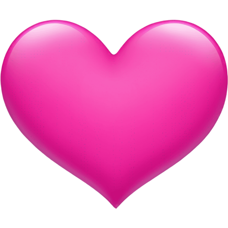 Pink heart emoji