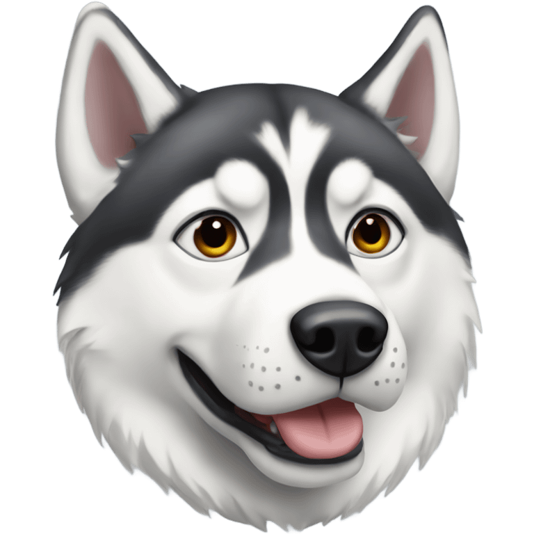 Siberian husky emoji