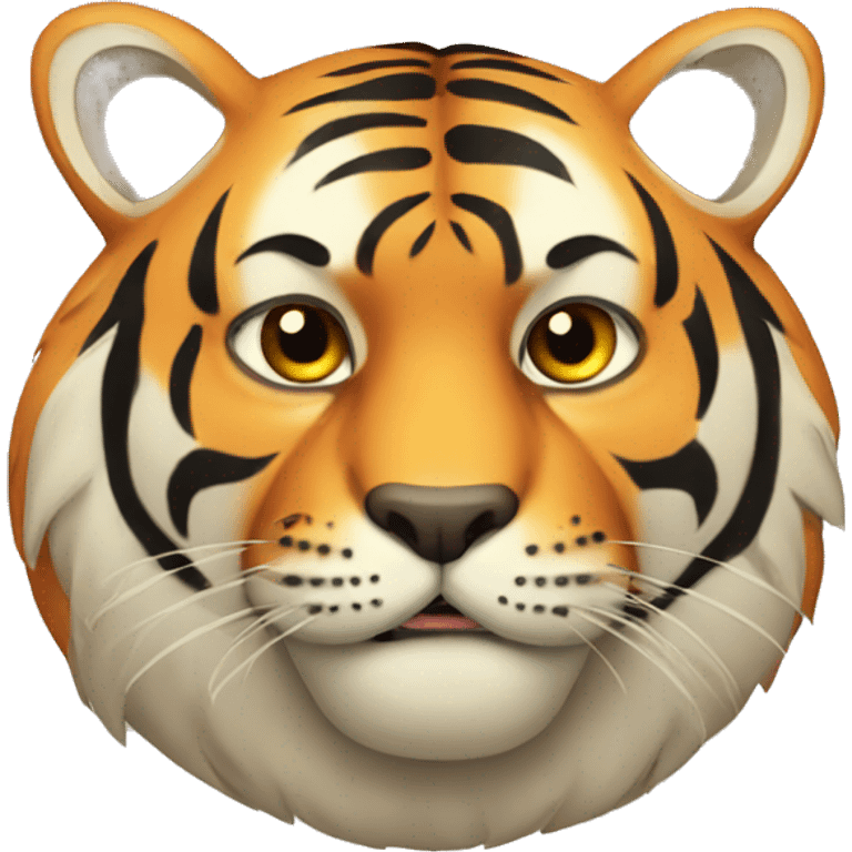 Fat tiger emoji