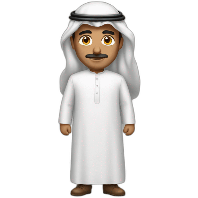 an very important man from Saudi arabia emoji