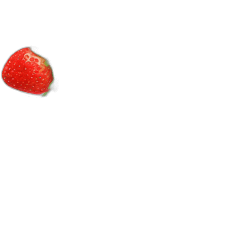 Fraises framboises myrtille emoji