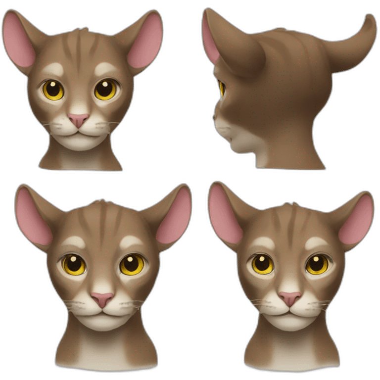 Cat taureau emoji