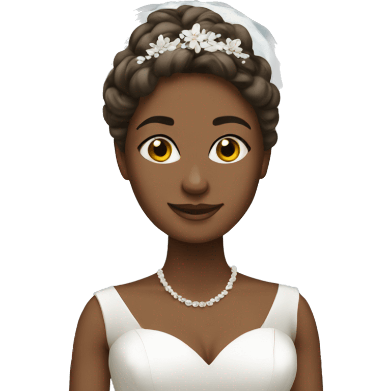 Bride wedding emoji