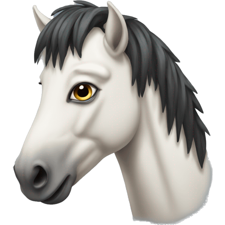 Ugly looking Horse emoji