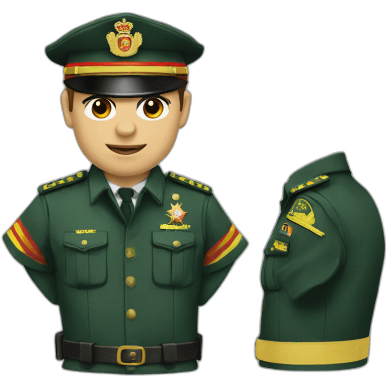 Guardia-civil-uniforme emoji