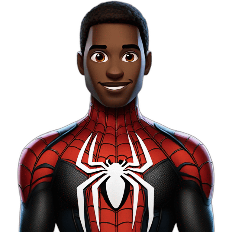 Spider man miles morales emoji