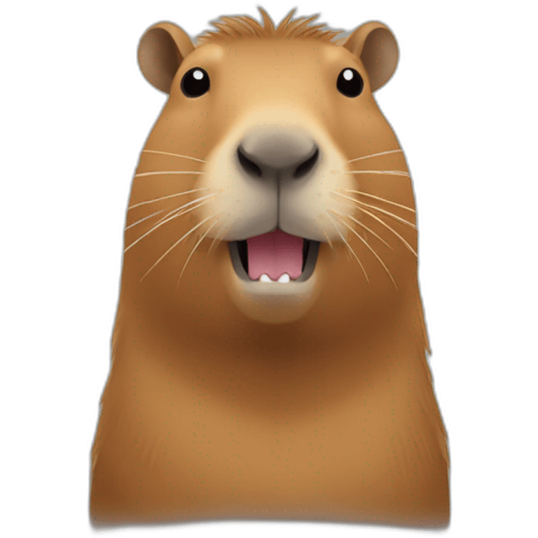 Capybara emoji