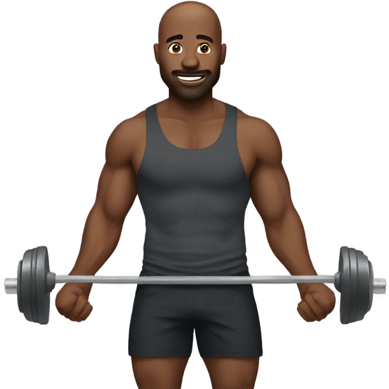 man at the gym emoji