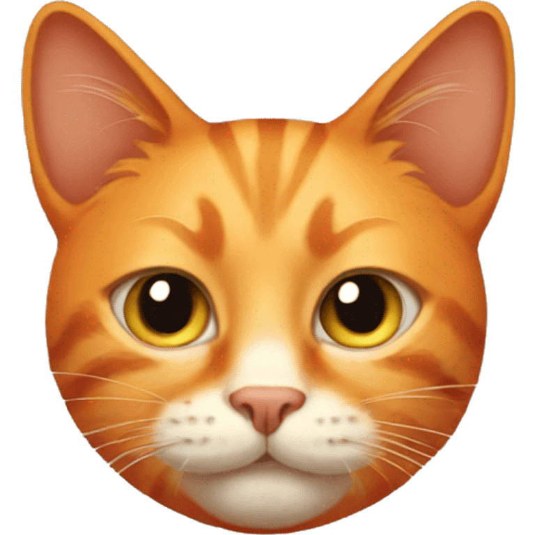 Orange cat  emoji