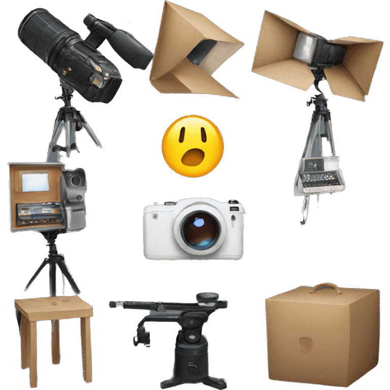 Photography studio  emoji