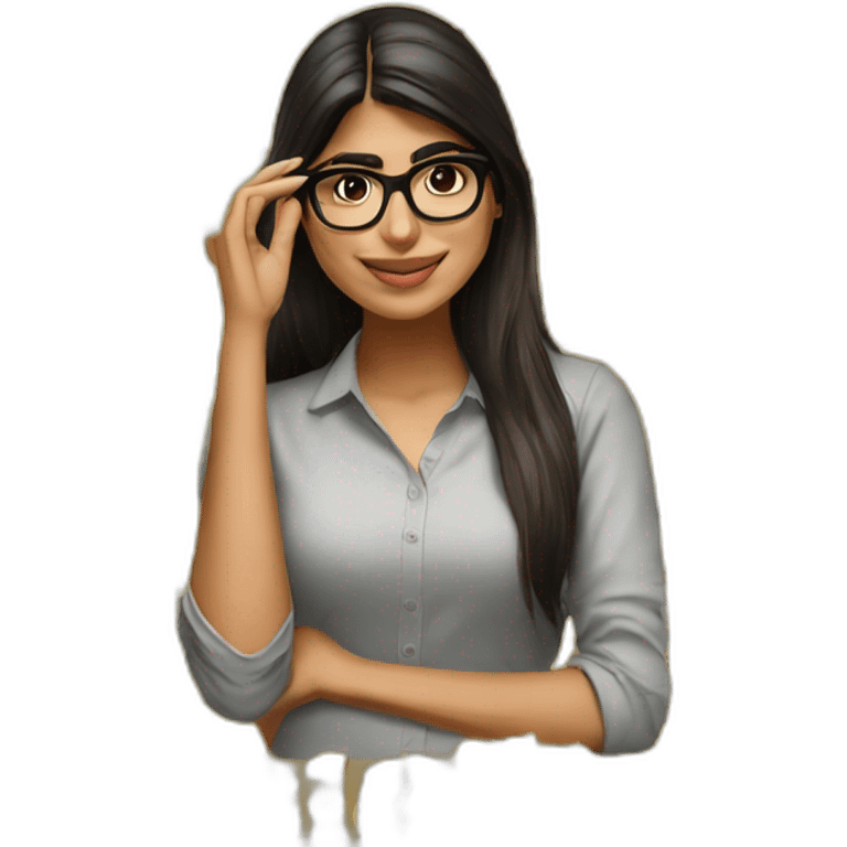 mia khalifa work activities emoji