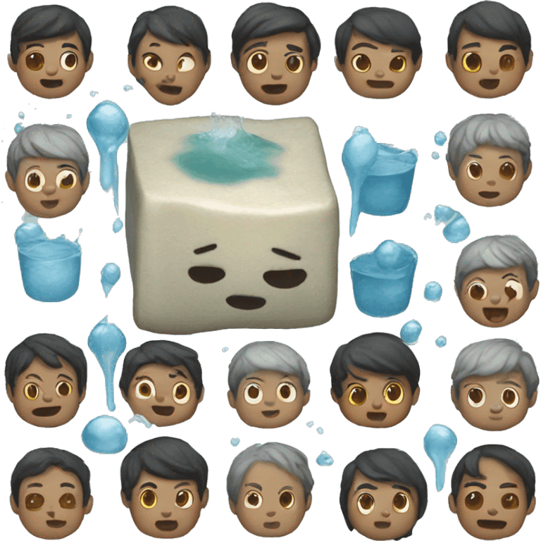 Water Tofu People emoji