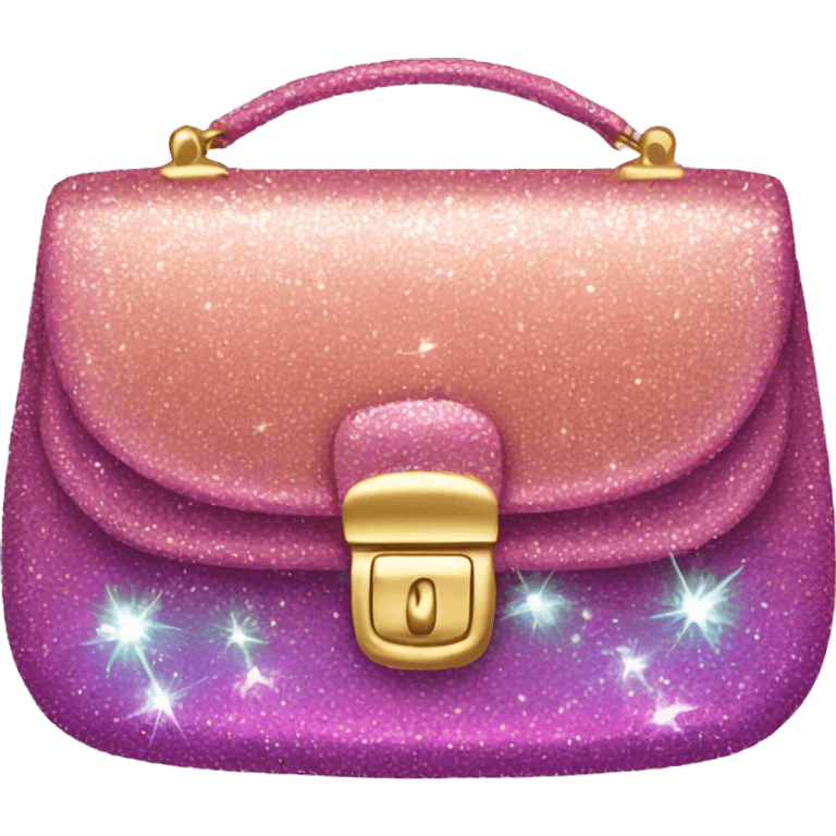 Sparkly purse emoji