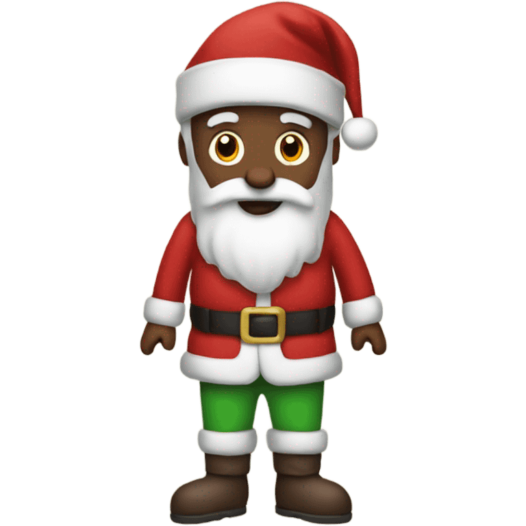 Skinny Santa  emoji