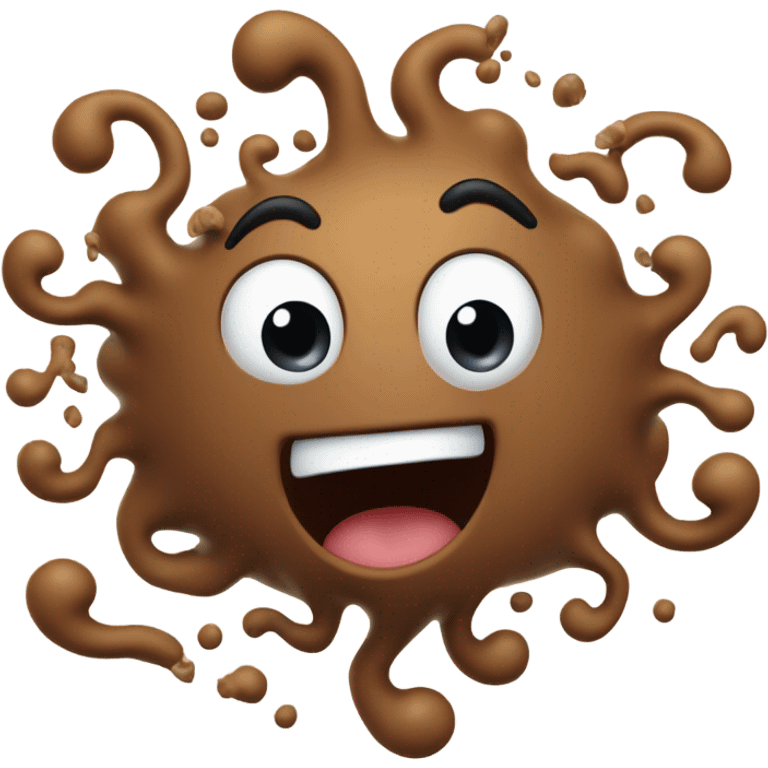 Poop tornado emoji