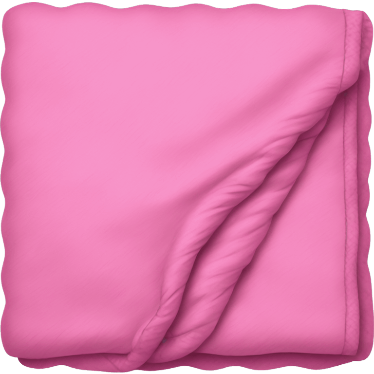 Pink blanket  emoji