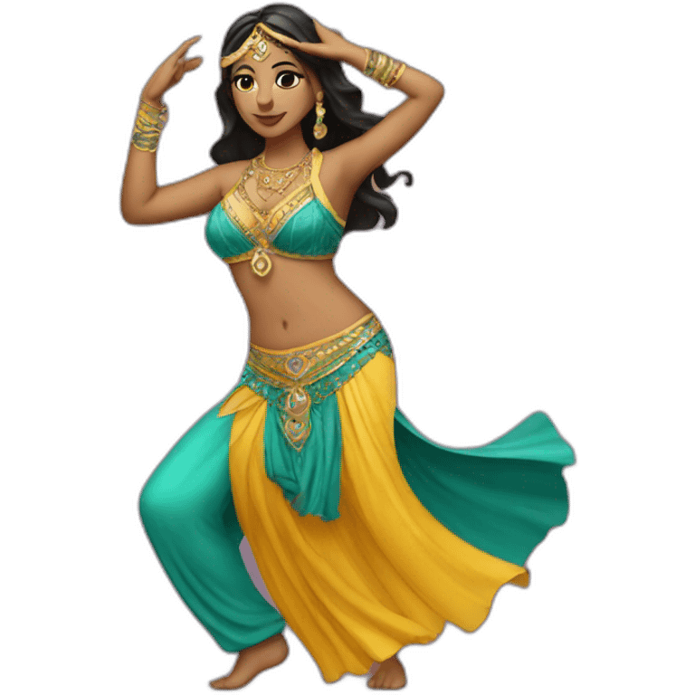 Bellydancer emoji