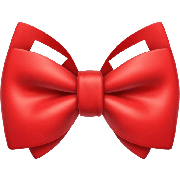 Red bow tie emoji