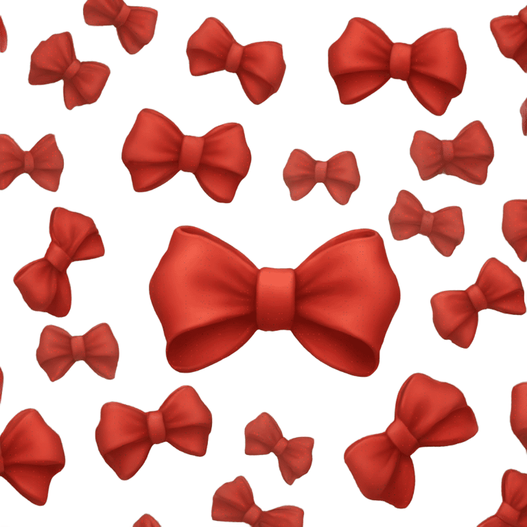 red bow emoji