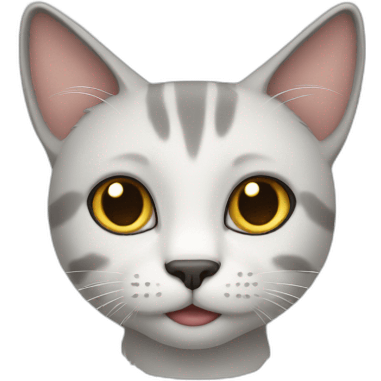 Cartoon cat emoji