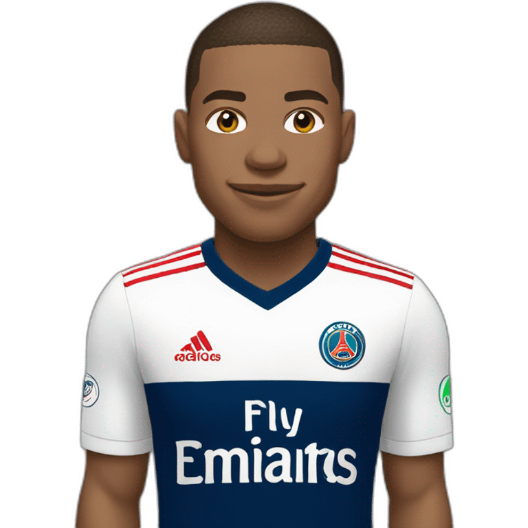 Mbappé à emoji