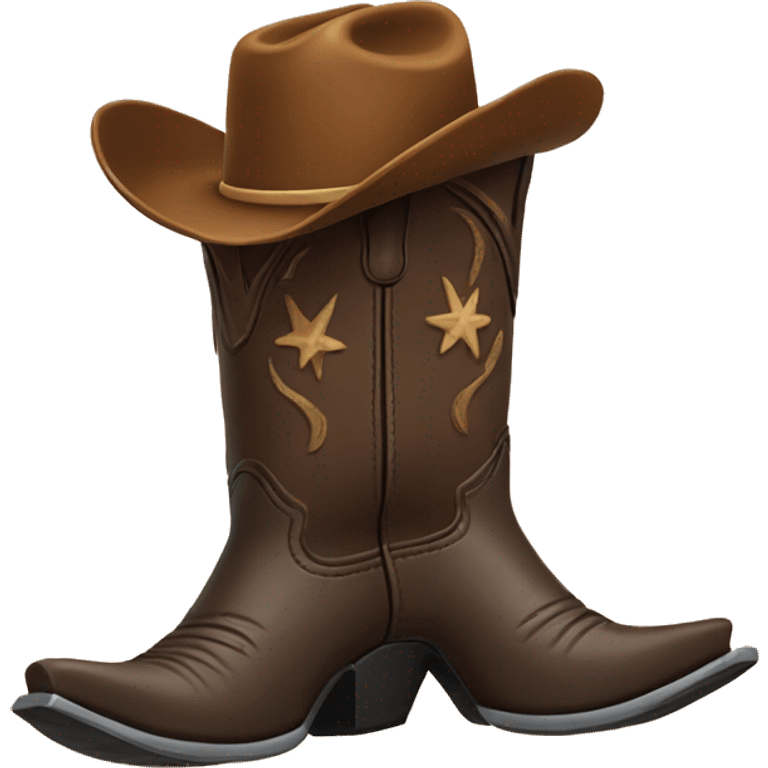 cowboy boots with spurs emoji