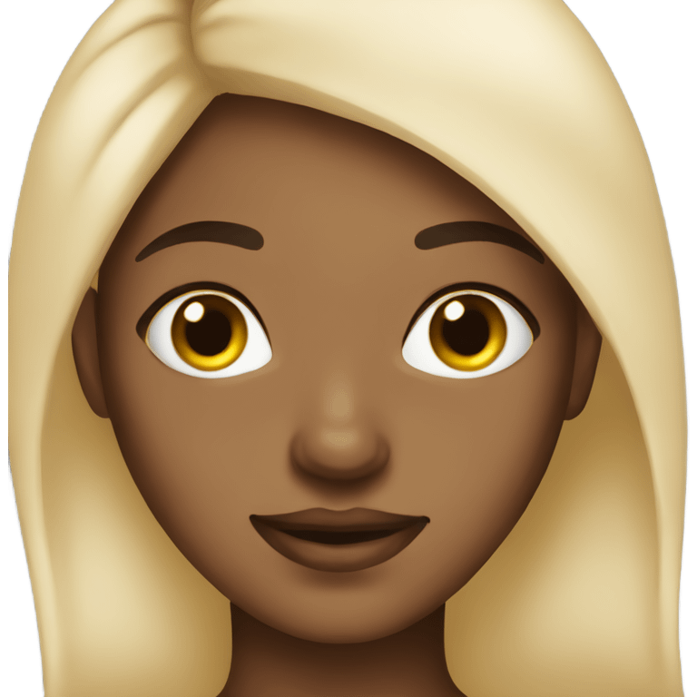 Hyperpigmentation girl emoji