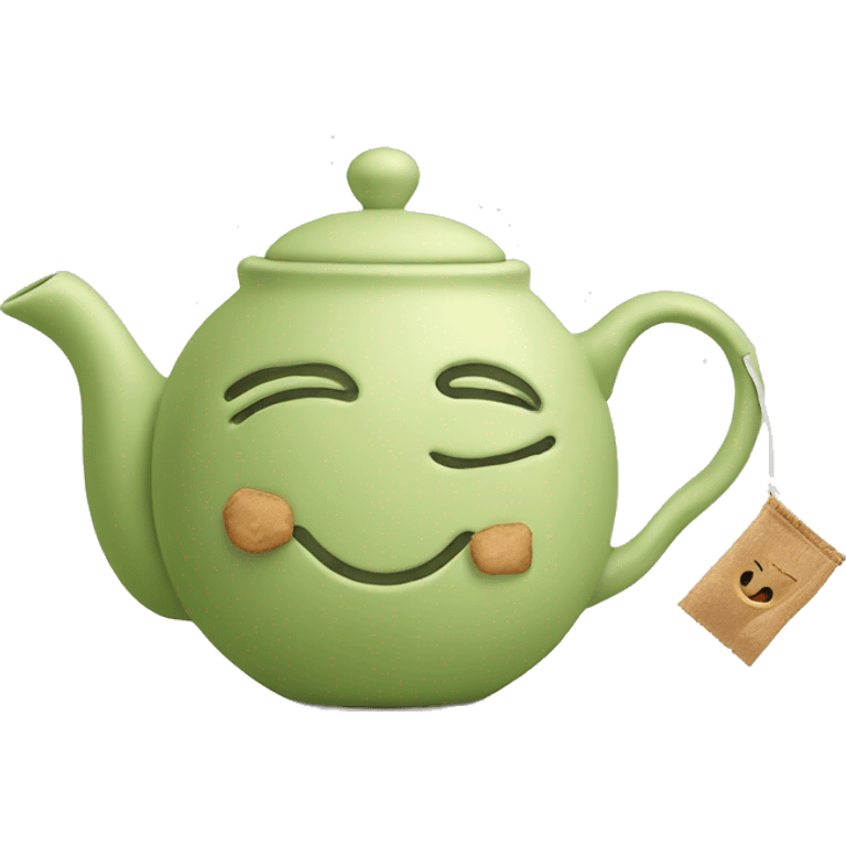 teapot tea mug and tea bag emoji