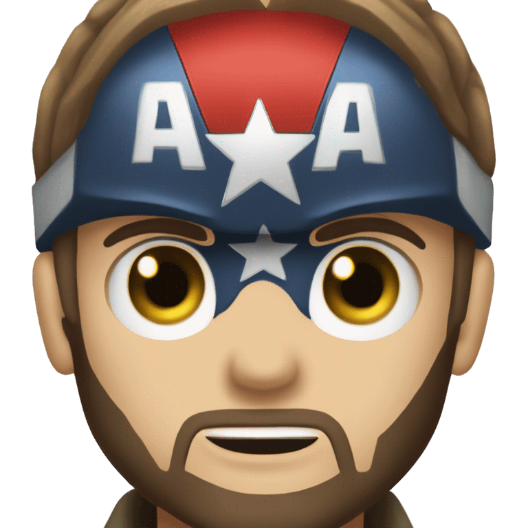 captain america and bucky barnes face emoji emoji