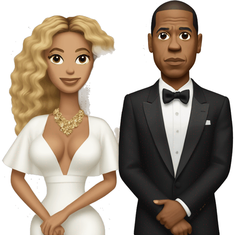 Beyonce and Jay Z emoji