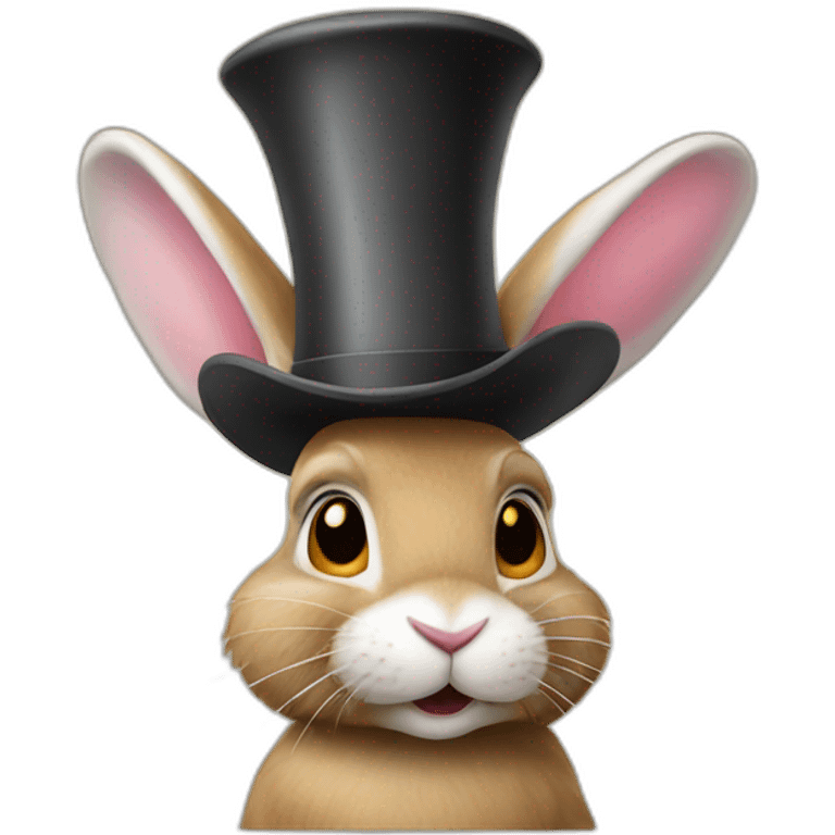 rabbit out of hat emoji