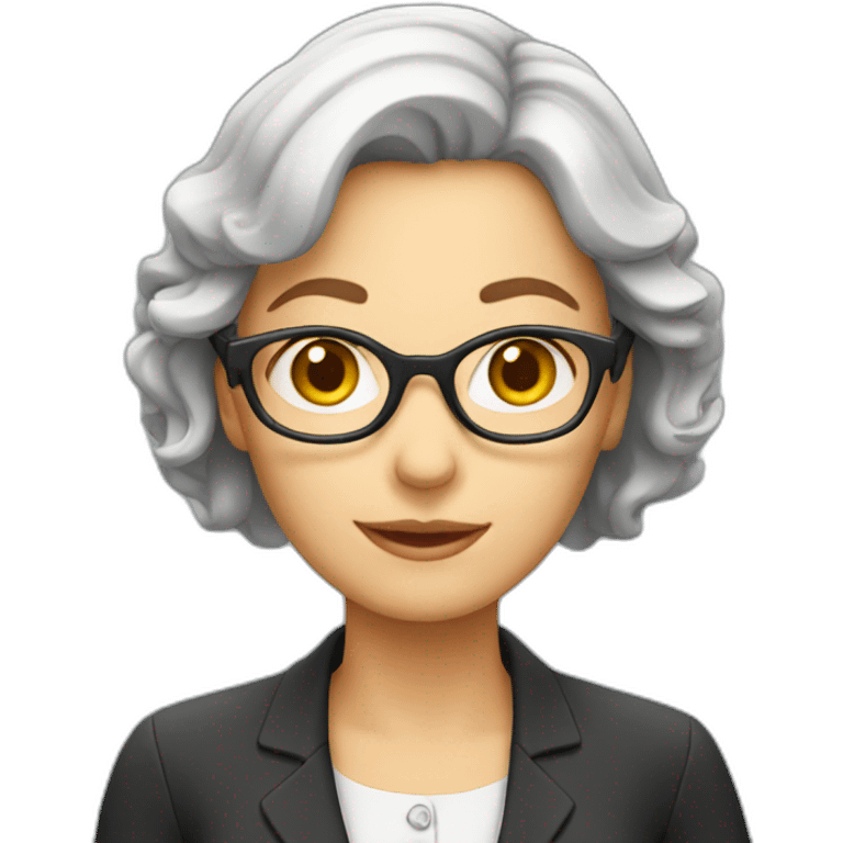 french, teacher woman emoji