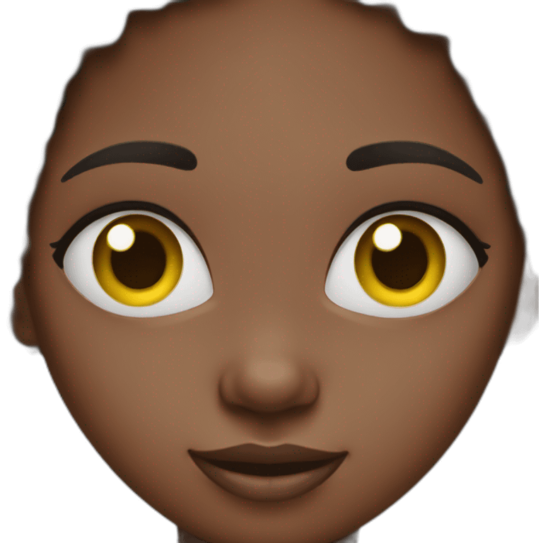 african girl emoji