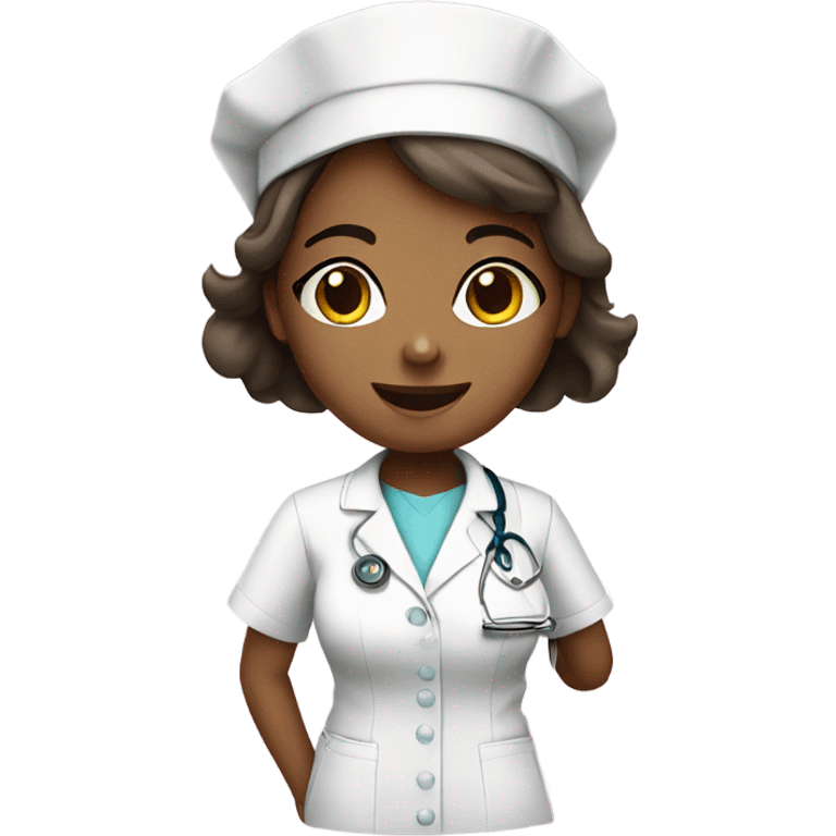 cute nurse emoji