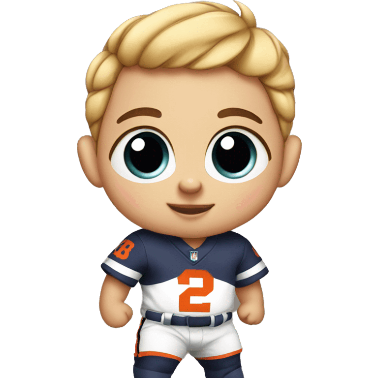 Baby in my giants outfit emoji