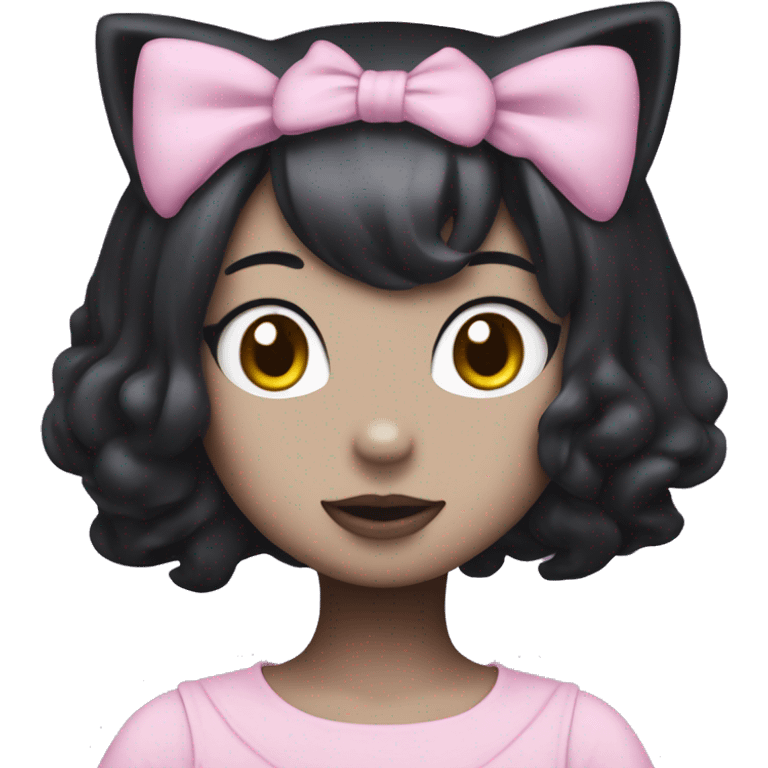 Hello kitty kuromi emoji