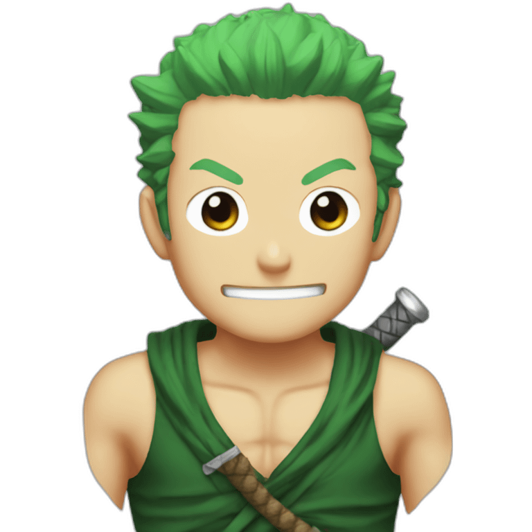 One Piece Zoro emoji